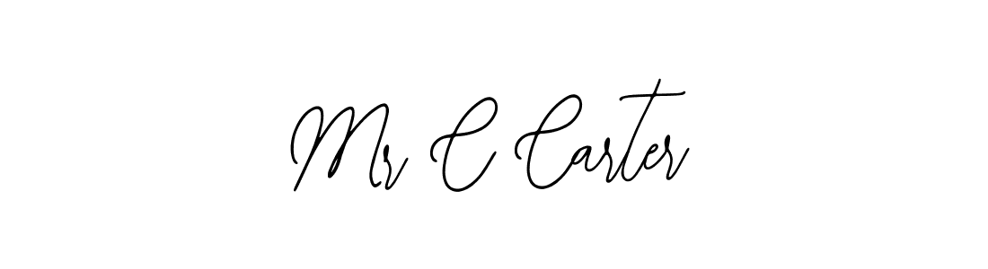 Mr C Carter stylish signature style. Best Handwritten Sign (Bearetta-2O07w) for my name. Handwritten Signature Collection Ideas for my name Mr C Carter. Mr C Carter signature style 12 images and pictures png