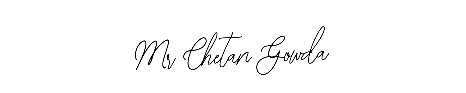 How to Draw Mr Chetan Gowda signature style? Bearetta-2O07w is a latest design signature styles for name Mr Chetan Gowda. Mr Chetan Gowda signature style 12 images and pictures png