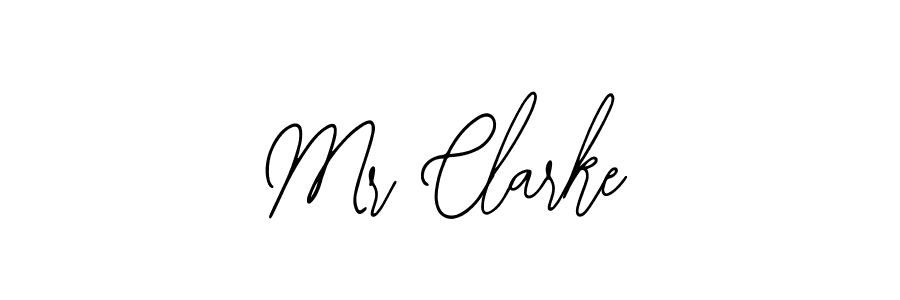 You should practise on your own different ways (Bearetta-2O07w) to write your name (Mr Clarke) in signature. don't let someone else do it for you. Mr Clarke signature style 12 images and pictures png