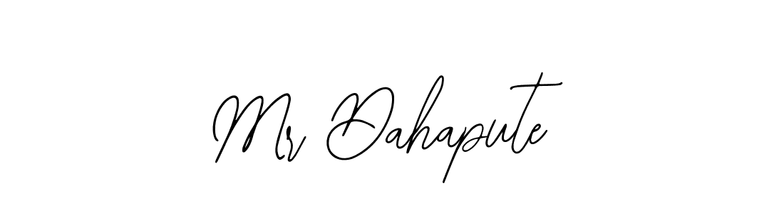 Mr Dahapute stylish signature style. Best Handwritten Sign (Bearetta-2O07w) for my name. Handwritten Signature Collection Ideas for my name Mr Dahapute. Mr Dahapute signature style 12 images and pictures png