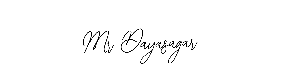 The best way (Bearetta-2O07w) to make a short signature is to pick only two or three words in your name. The name Mr Dayasagar include a total of six letters. For converting this name. Mr Dayasagar signature style 12 images and pictures png