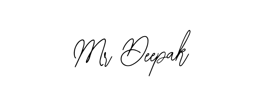 How to make Mr Deepak signature? Bearetta-2O07w is a professional autograph style. Create handwritten signature for Mr Deepak name. Mr Deepak signature style 12 images and pictures png