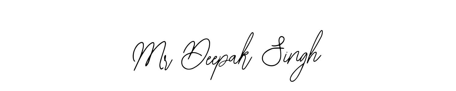 Bearetta-2O07w is a professional signature style that is perfect for those who want to add a touch of class to their signature. It is also a great choice for those who want to make their signature more unique. Get Mr Deepak Singh name to fancy signature for free. Mr Deepak Singh signature style 12 images and pictures png