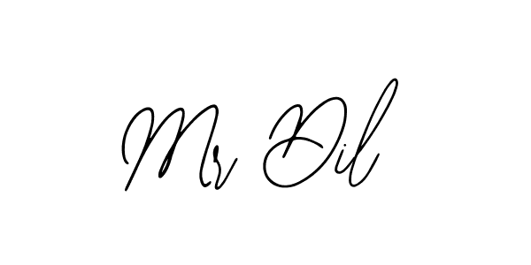 Use a signature maker to create a handwritten signature online. With this signature software, you can design (Bearetta-2O07w) your own signature for name Mr Dil. Mr Dil signature style 12 images and pictures png