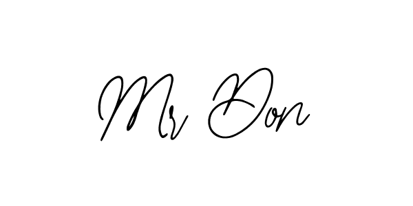 Design your own signature with our free online signature maker. With this signature software, you can create a handwritten (Bearetta-2O07w) signature for name Mr Don. Mr Don signature style 12 images and pictures png