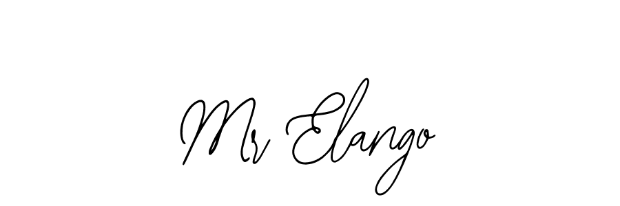 Design your own signature with our free online signature maker. With this signature software, you can create a handwritten (Bearetta-2O07w) signature for name Mr Elango. Mr Elango signature style 12 images and pictures png