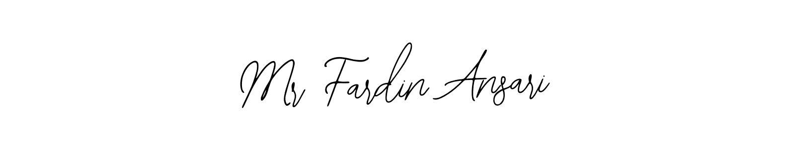 How to make Mr Fardin Ansari signature? Bearetta-2O07w is a professional autograph style. Create handwritten signature for Mr Fardin Ansari name. Mr Fardin Ansari signature style 12 images and pictures png