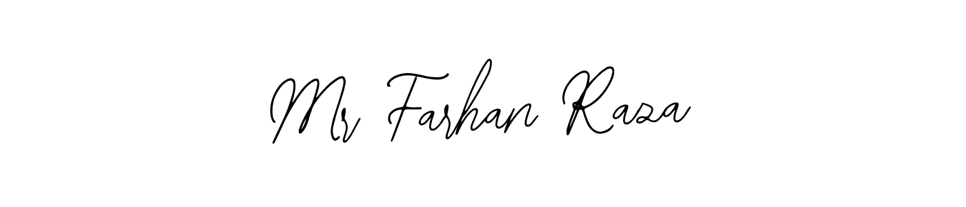 Make a beautiful signature design for name Mr Farhan Raza. With this signature (Bearetta-2O07w) style, you can create a handwritten signature for free. Mr Farhan Raza signature style 12 images and pictures png