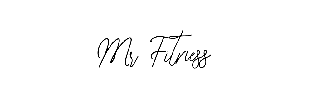 Design your own signature with our free online signature maker. With this signature software, you can create a handwritten (Bearetta-2O07w) signature for name Mr Fitness. Mr Fitness signature style 12 images and pictures png