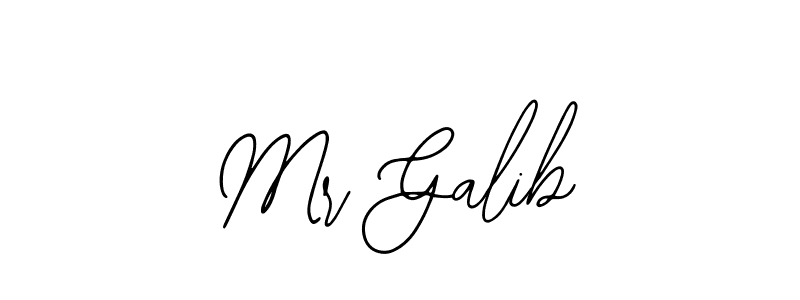How to Draw Mr Galib signature style? Bearetta-2O07w is a latest design signature styles for name Mr Galib. Mr Galib signature style 12 images and pictures png