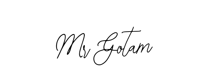 How to Draw Mr Gotam signature style? Bearetta-2O07w is a latest design signature styles for name Mr Gotam. Mr Gotam signature style 12 images and pictures png