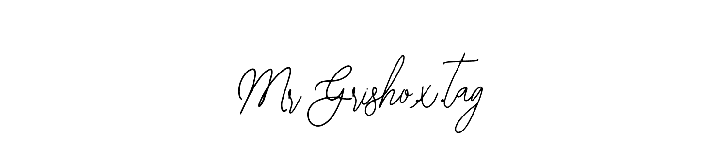 How to Draw Mr Grisho.x.tag signature style? Bearetta-2O07w is a latest design signature styles for name Mr Grisho.x.tag. Mr Grisho.x.tag signature style 12 images and pictures png