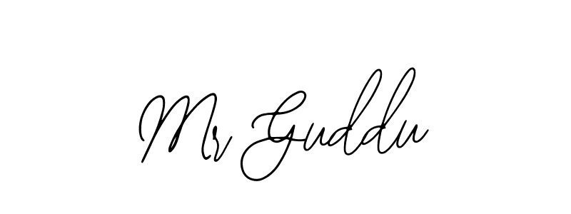 Bearetta-2O07w is a professional signature style that is perfect for those who want to add a touch of class to their signature. It is also a great choice for those who want to make their signature more unique. Get Mr Guddu name to fancy signature for free. Mr Guddu signature style 12 images and pictures png