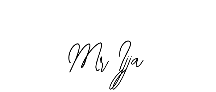 if you are searching for the best signature style for your name Mr Ijja. so please give up your signature search. here we have designed multiple signature styles  using Bearetta-2O07w. Mr Ijja signature style 12 images and pictures png