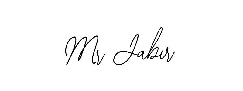 Mr Jabir stylish signature style. Best Handwritten Sign (Bearetta-2O07w) for my name. Handwritten Signature Collection Ideas for my name Mr Jabir. Mr Jabir signature style 12 images and pictures png