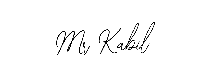 Also You can easily find your signature by using the search form. We will create Mr Kabil name handwritten signature images for you free of cost using Bearetta-2O07w sign style. Mr Kabil signature style 12 images and pictures png