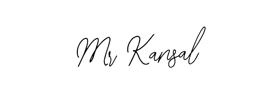 Create a beautiful signature design for name Mr Kansal. With this signature (Bearetta-2O07w) fonts, you can make a handwritten signature for free. Mr Kansal signature style 12 images and pictures png