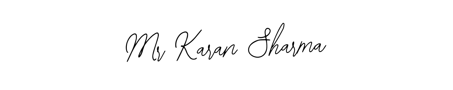 Make a beautiful signature design for name Mr Karan Sharma. With this signature (Bearetta-2O07w) style, you can create a handwritten signature for free. Mr Karan Sharma signature style 12 images and pictures png