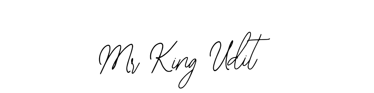 Create a beautiful signature design for name Mr King Udit. With this signature (Bearetta-2O07w) fonts, you can make a handwritten signature for free. Mr King Udit signature style 12 images and pictures png