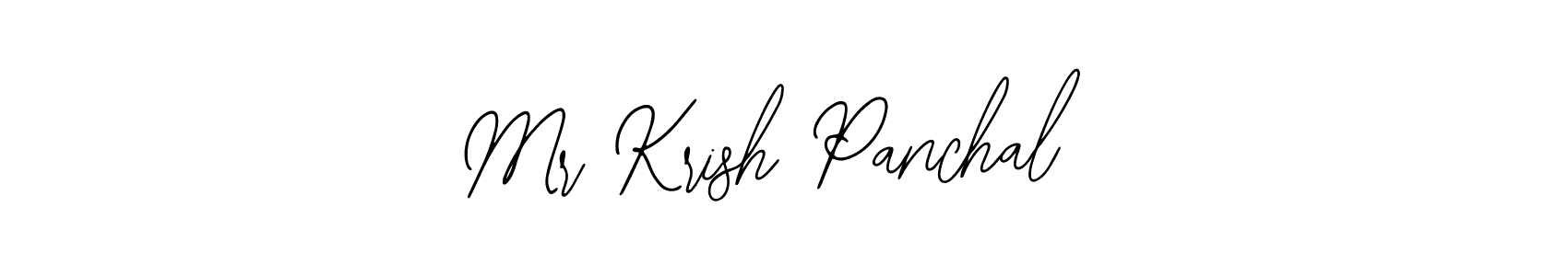 It looks lik you need a new signature style for name Mr Krish Panchal . Design unique handwritten (Bearetta-2O07w) signature with our free signature maker in just a few clicks. Mr Krish Panchal  signature style 12 images and pictures png