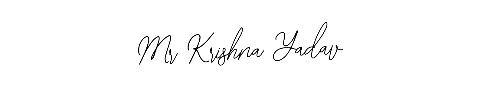 Make a beautiful signature design for name Mr Krishna Yadav. With this signature (Bearetta-2O07w) style, you can create a handwritten signature for free. Mr Krishna Yadav signature style 12 images and pictures png