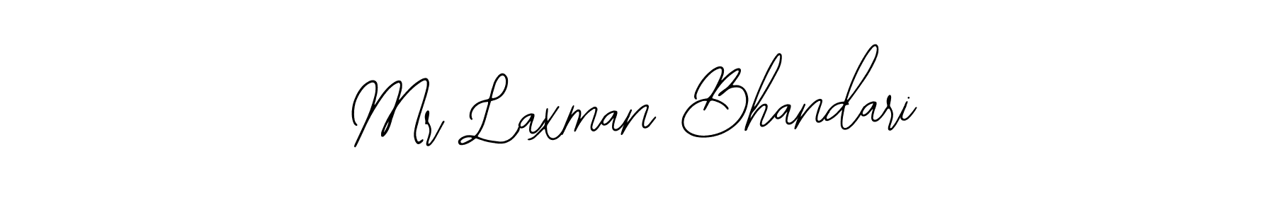 How to make Mr Laxman Bhandari signature? Bearetta-2O07w is a professional autograph style. Create handwritten signature for Mr Laxman Bhandari name. Mr Laxman Bhandari signature style 12 images and pictures png