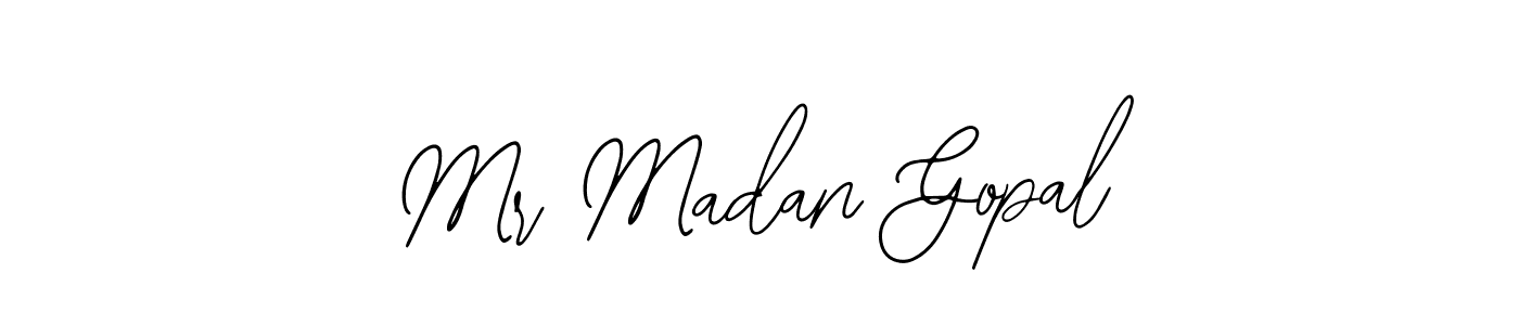 Create a beautiful signature design for name Mr Madan Gopal. With this signature (Bearetta-2O07w) fonts, you can make a handwritten signature for free. Mr Madan Gopal signature style 12 images and pictures png
