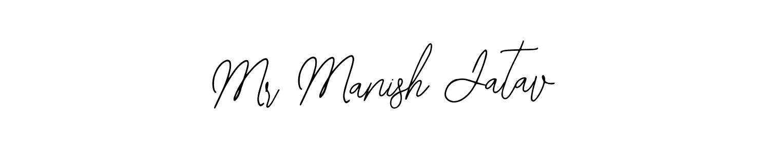 Also You can easily find your signature by using the search form. We will create Mr Manish Jatav name handwritten signature images for you free of cost using Bearetta-2O07w sign style. Mr Manish Jatav signature style 12 images and pictures png
