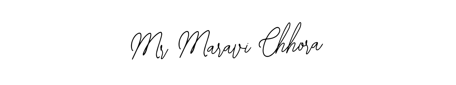 How to make Mr Maravi Chhora signature? Bearetta-2O07w is a professional autograph style. Create handwritten signature for Mr Maravi Chhora name. Mr Maravi Chhora signature style 12 images and pictures png