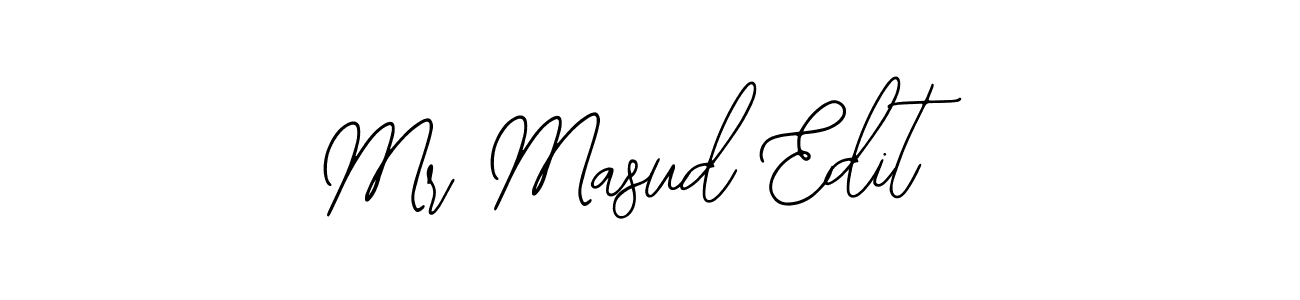 if you are searching for the best signature style for your name Mr Masud Edit. so please give up your signature search. here we have designed multiple signature styles  using Bearetta-2O07w. Mr Masud Edit signature style 12 images and pictures png