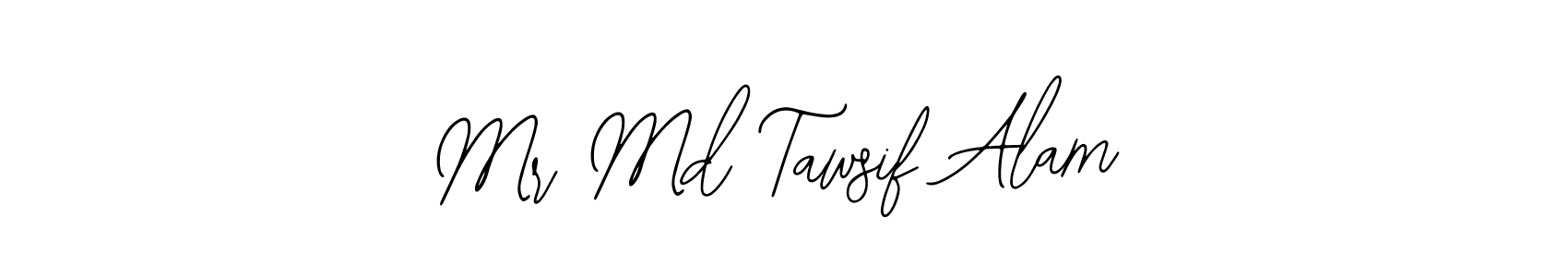 You should practise on your own different ways (Bearetta-2O07w) to write your name (Mr Md Tawsif Alam) in signature. don't let someone else do it for you. Mr Md Tawsif Alam signature style 12 images and pictures png