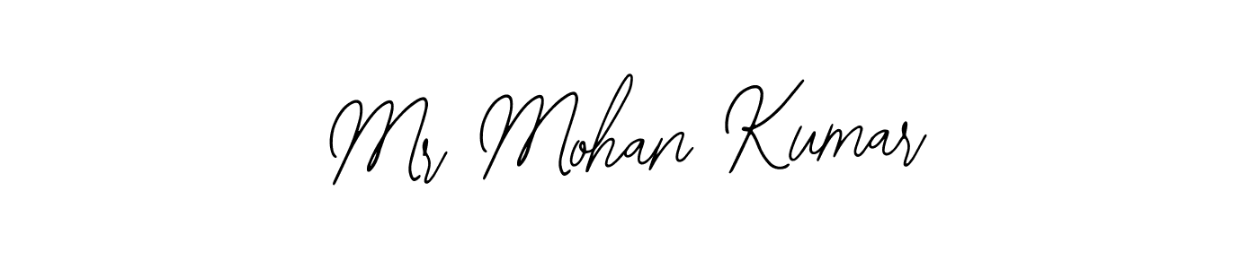 Use a signature maker to create a handwritten signature online. With this signature software, you can design (Bearetta-2O07w) your own signature for name Mr Mohan Kumar. Mr Mohan Kumar signature style 12 images and pictures png