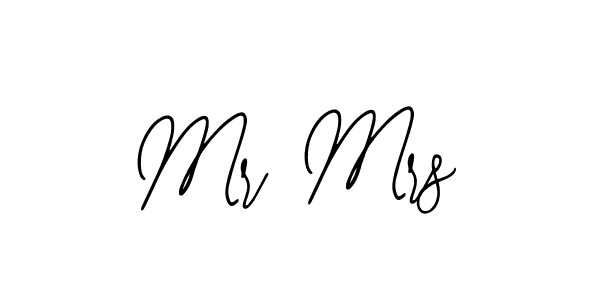 Bearetta-2O07w is a professional signature style that is perfect for those who want to add a touch of class to their signature. It is also a great choice for those who want to make their signature more unique. Get Mr Mrs name to fancy signature for free. Mr Mrs signature style 12 images and pictures png