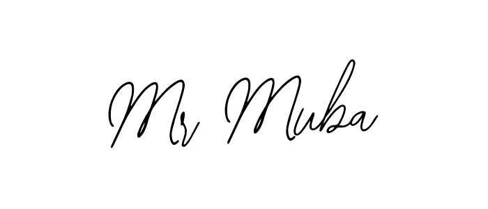 How to make Mr Muba signature? Bearetta-2O07w is a professional autograph style. Create handwritten signature for Mr Muba name. Mr Muba signature style 12 images and pictures png