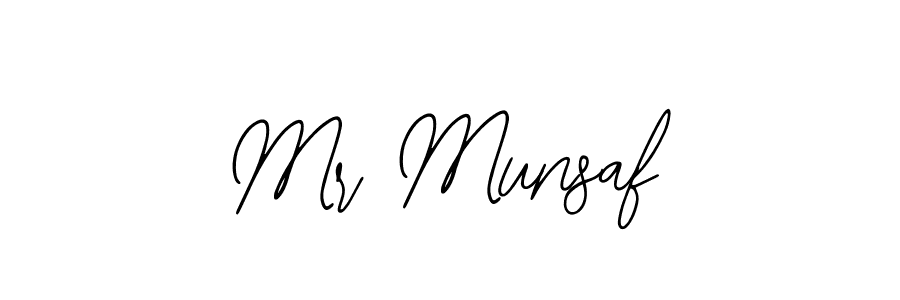 Create a beautiful signature design for name Mr Munsaf. With this signature (Bearetta-2O07w) fonts, you can make a handwritten signature for free. Mr Munsaf signature style 12 images and pictures png