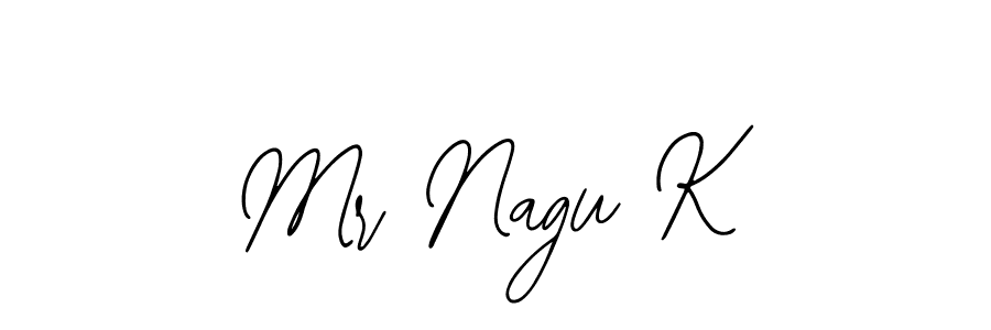 Also You can easily find your signature by using the search form. We will create Mr Nagu K name handwritten signature images for you free of cost using Bearetta-2O07w sign style. Mr Nagu K signature style 12 images and pictures png
