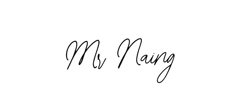 How to make Mr Naing signature? Bearetta-2O07w is a professional autograph style. Create handwritten signature for Mr Naing name. Mr Naing signature style 12 images and pictures png