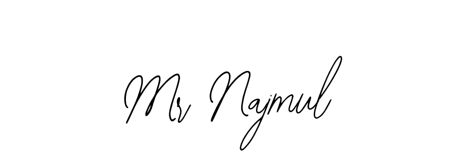 See photos of Mr Najmul official signature by Spectra . Check more albums & portfolios. Read reviews & check more about Bearetta-2O07w font. Mr Najmul signature style 12 images and pictures png