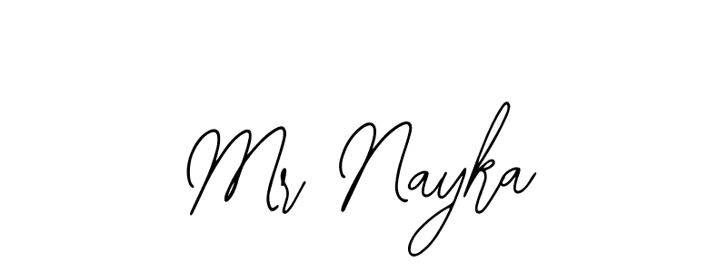 Create a beautiful signature design for name Mr Nayka. With this signature (Bearetta-2O07w) fonts, you can make a handwritten signature for free. Mr Nayka signature style 12 images and pictures png