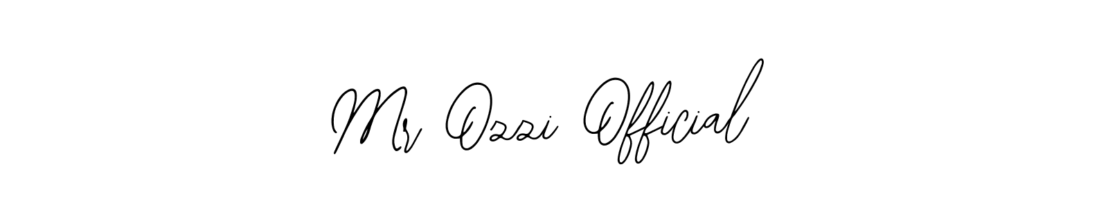 Make a beautiful signature design for name Mr Ozzi Official. With this signature (Bearetta-2O07w) style, you can create a handwritten signature for free. Mr Ozzi Official signature style 12 images and pictures png