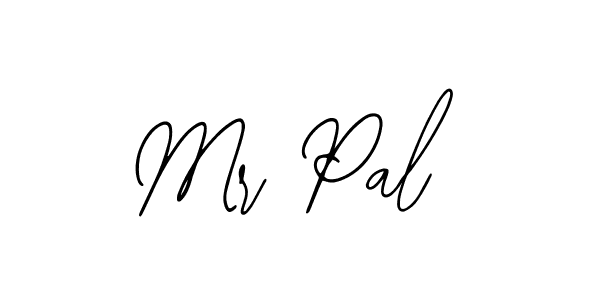 You should practise on your own different ways (Bearetta-2O07w) to write your name (Mr Pal) in signature. don't let someone else do it for you. Mr Pal signature style 12 images and pictures png