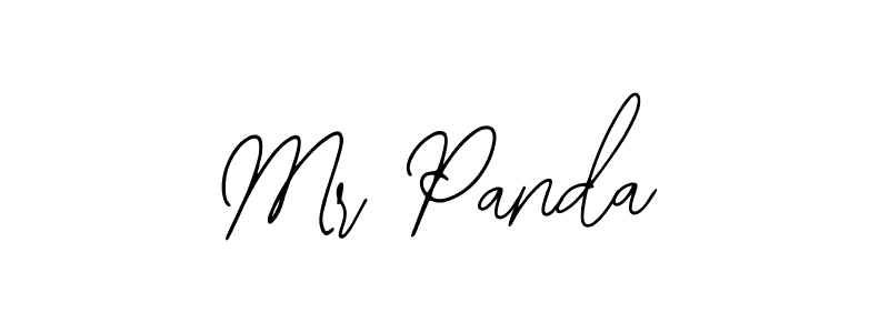 How to make Mr Panda name signature. Use Bearetta-2O07w style for creating short signs online. This is the latest handwritten sign. Mr Panda signature style 12 images and pictures png