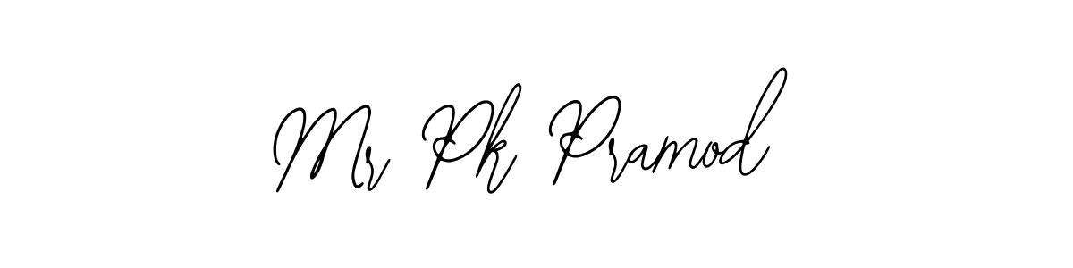 Use a signature maker to create a handwritten signature online. With this signature software, you can design (Bearetta-2O07w) your own signature for name Mr Pk Pramod. Mr Pk Pramod signature style 12 images and pictures png