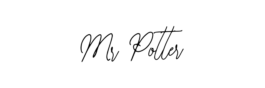Design your own signature with our free online signature maker. With this signature software, you can create a handwritten (Bearetta-2O07w) signature for name Mr Potter. Mr Potter signature style 12 images and pictures png