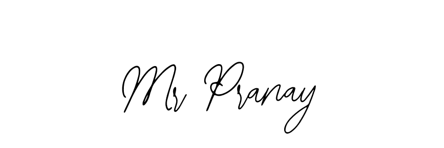 Also we have Mr Pranay name is the best signature style. Create professional handwritten signature collection using Bearetta-2O07w autograph style. Mr Pranay signature style 12 images and pictures png