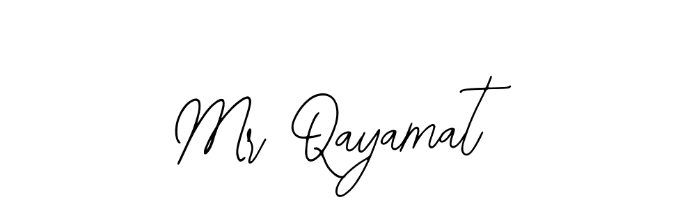 Design your own signature with our free online signature maker. With this signature software, you can create a handwritten (Bearetta-2O07w) signature for name Mr Qayamat. Mr Qayamat signature style 12 images and pictures png