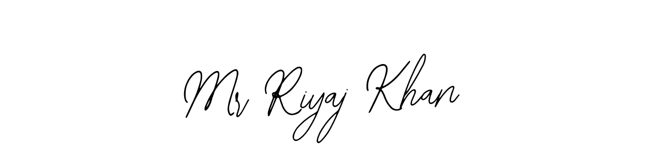 Also You can easily find your signature by using the search form. We will create Mr Riyaj Khan name handwritten signature images for you free of cost using Bearetta-2O07w sign style. Mr Riyaj Khan signature style 12 images and pictures png