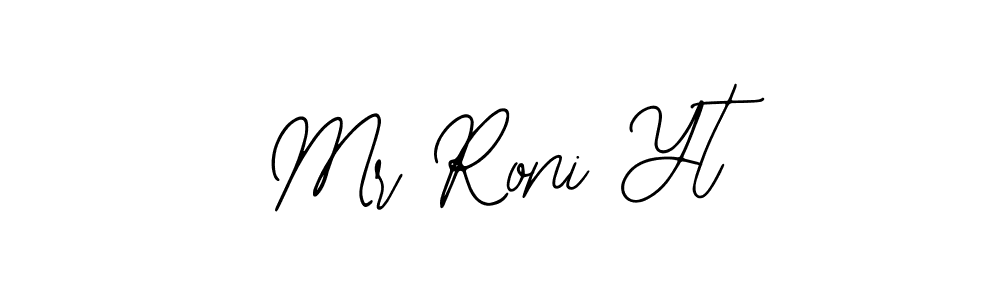 You can use this online signature creator to create a handwritten signature for the name Mr Roni Yt. This is the best online autograph maker. Mr Roni Yt signature style 12 images and pictures png