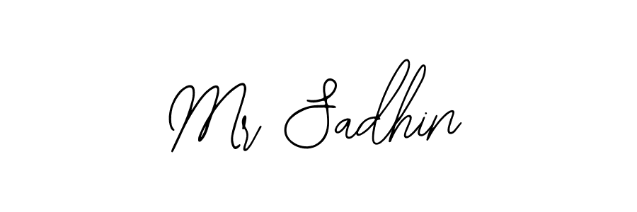 Create a beautiful signature design for name Mr Sadhin. With this signature (Bearetta-2O07w) fonts, you can make a handwritten signature for free. Mr Sadhin signature style 12 images and pictures png