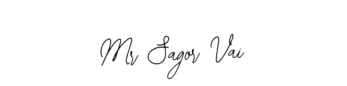 Use a signature maker to create a handwritten signature online. With this signature software, you can design (Bearetta-2O07w) your own signature for name Mr Sagor Vai. Mr Sagor Vai signature style 12 images and pictures png